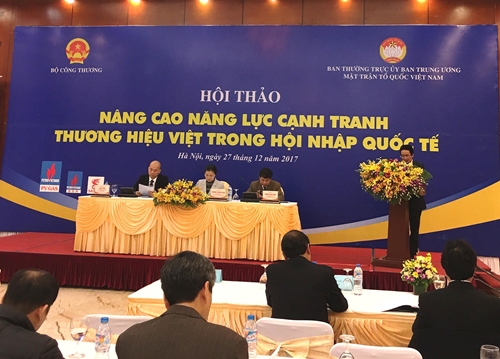 Nâng cấp chất lượng, mẫu mã để tăng sức cạnh tranh của thương hiệu Việt Nam trong hội nhập quốc tế